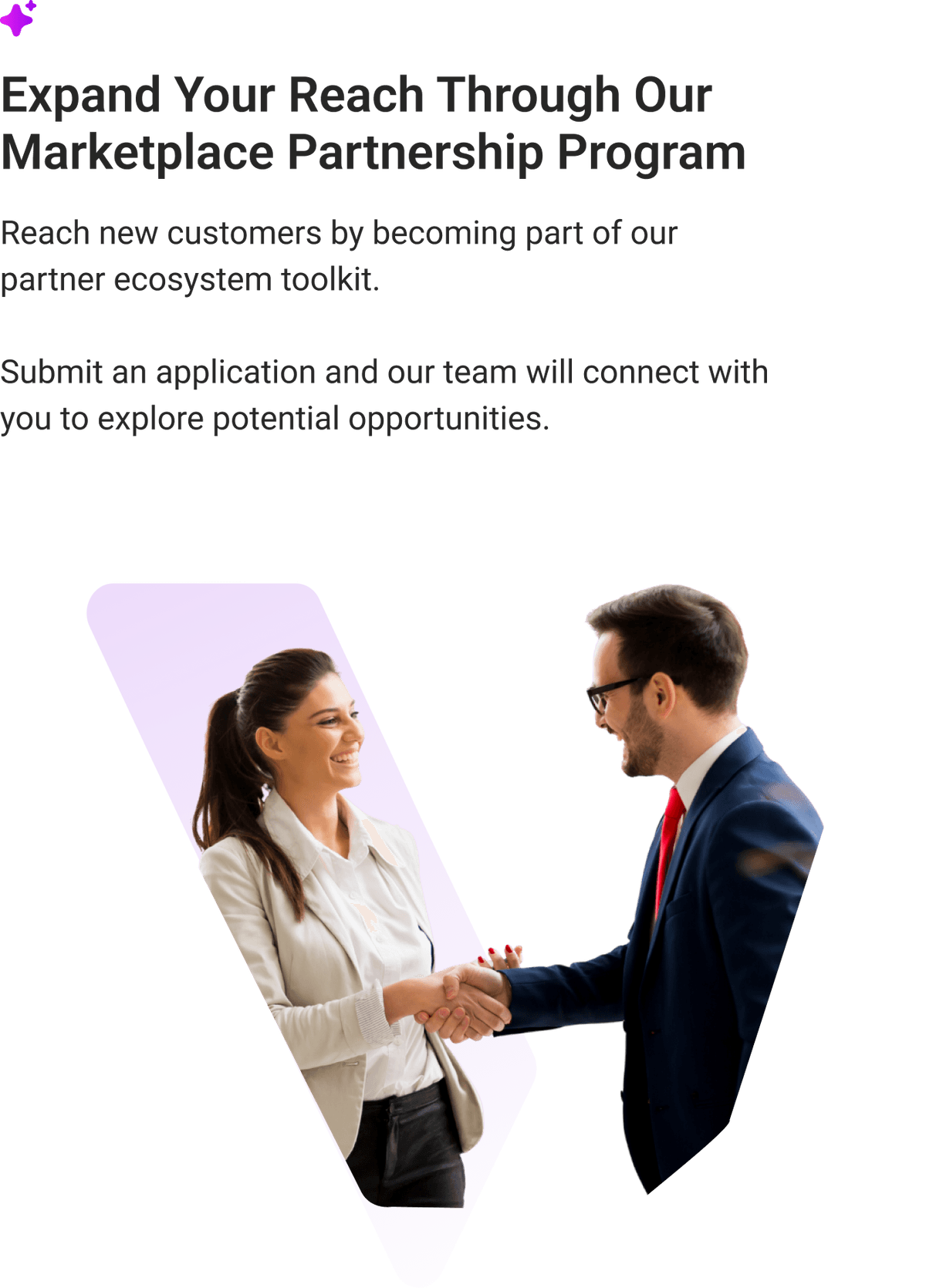 Expand Your Reach Through Our Marketplace Partnership Program